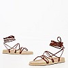 Γυναικεία Flats K6 Ταμπά Δέρμα Komis and Komis Γυναικεία Flats K6 Ταμπά Δέρμα Komis and Komis
