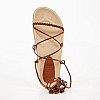 Γυναικεία Flats K6 Ταμπά Δέρμα Komis and Komis Γυναικεία Flats K6 Ταμπά Δέρμα Komis and Komis