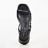 Women Platforms Low K78 Black Leather Komis and Komis Women Platforms Low K78 Black Leather Komis and Komis