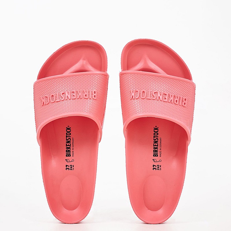 Women Flip Flops & Sandals Barbados.Melon Pink Rubber Birkenstock