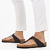 Γυναικεία Flats Gizeh.Bs.W Μαύρο ECOleather Birkenstock Γυναικεία Flats Gizeh.Bs.W Μαύρο ECOleather Birkenstock