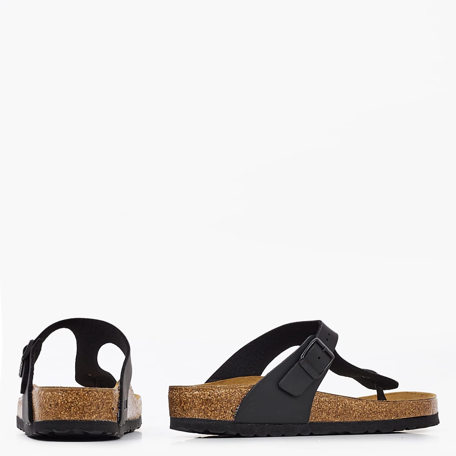 Γυναικεία Flats Gizeh.Bs.W Μαύρο ECOleather Birkenstock Γυναικεία Flats Gizeh.Bs.W Μαύρο ECOleather Birkenstock