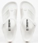 Women Flip Flops & Sandals Gz.Gizeh White Rubber Birkenstock