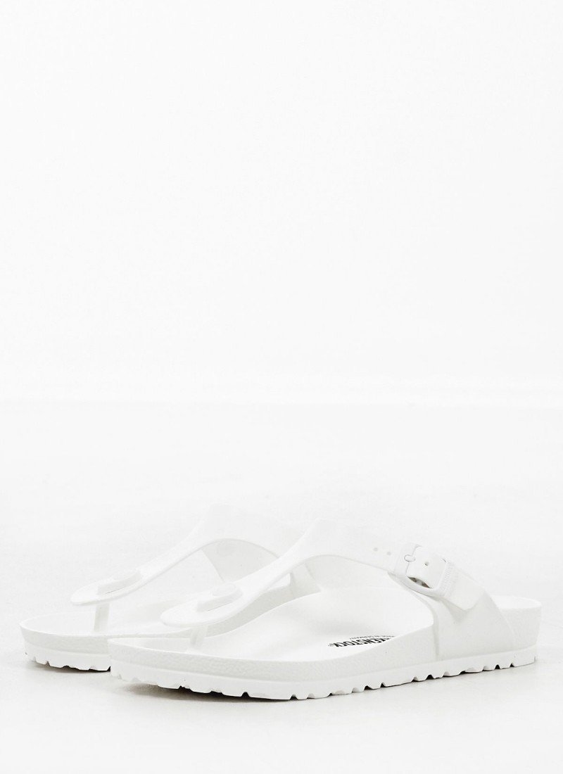 White rubber sales birkenstocks mens