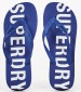 Men Flip Flops & Sandals MF310186A Blue Rubber Superdry