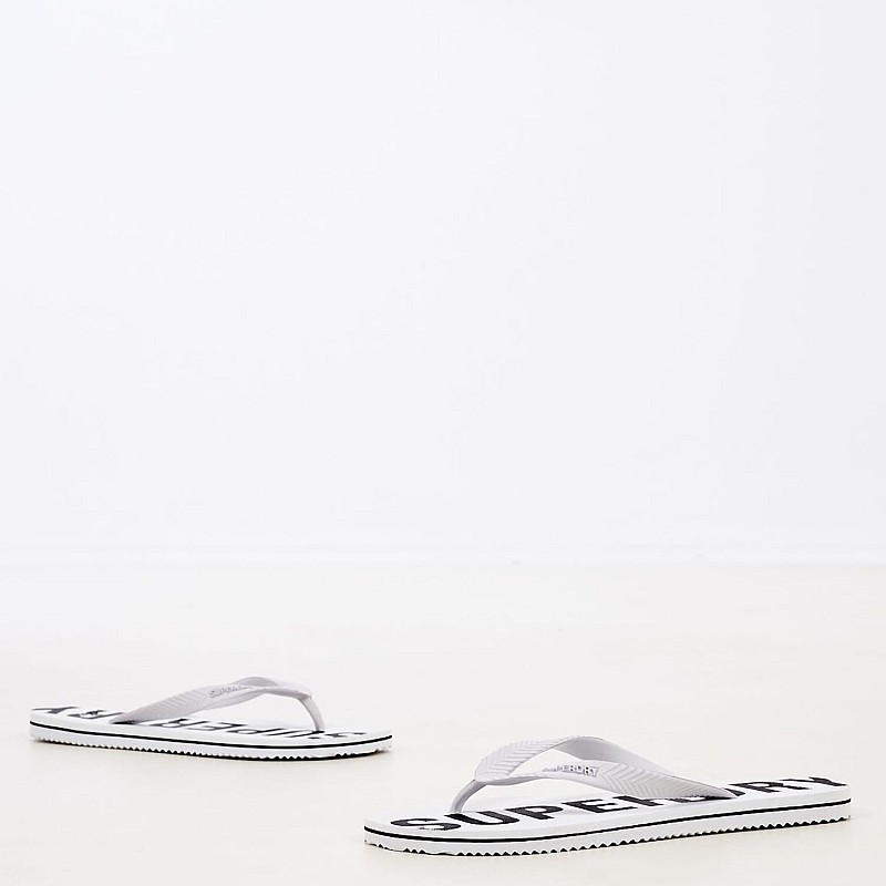 Men Flip Flops & Sandals MF310186A White Rubber Superdry