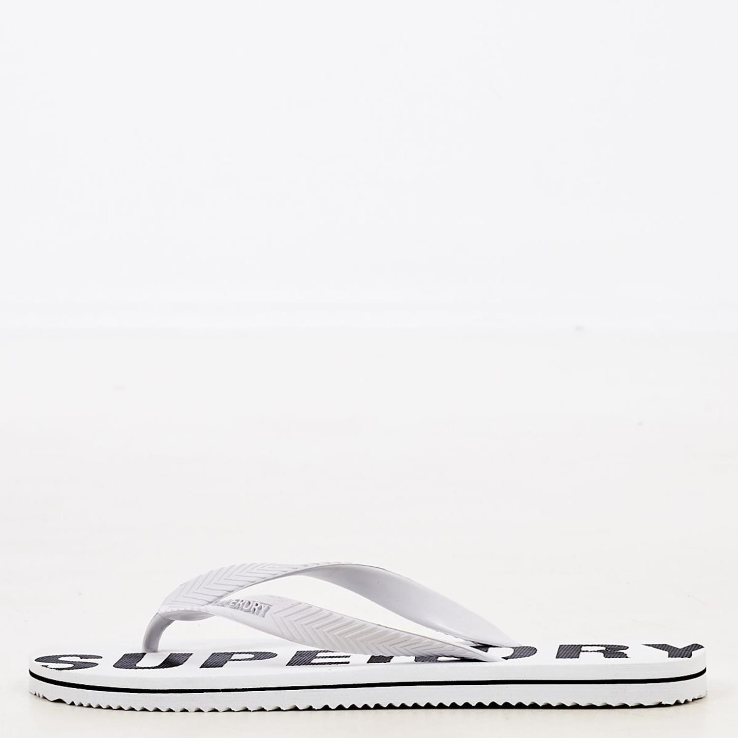 Men Flip Flops & Sandals MF310186A White Rubber Superdry Men Flip Flops & Sandals MF310186A White Rubber Superdry