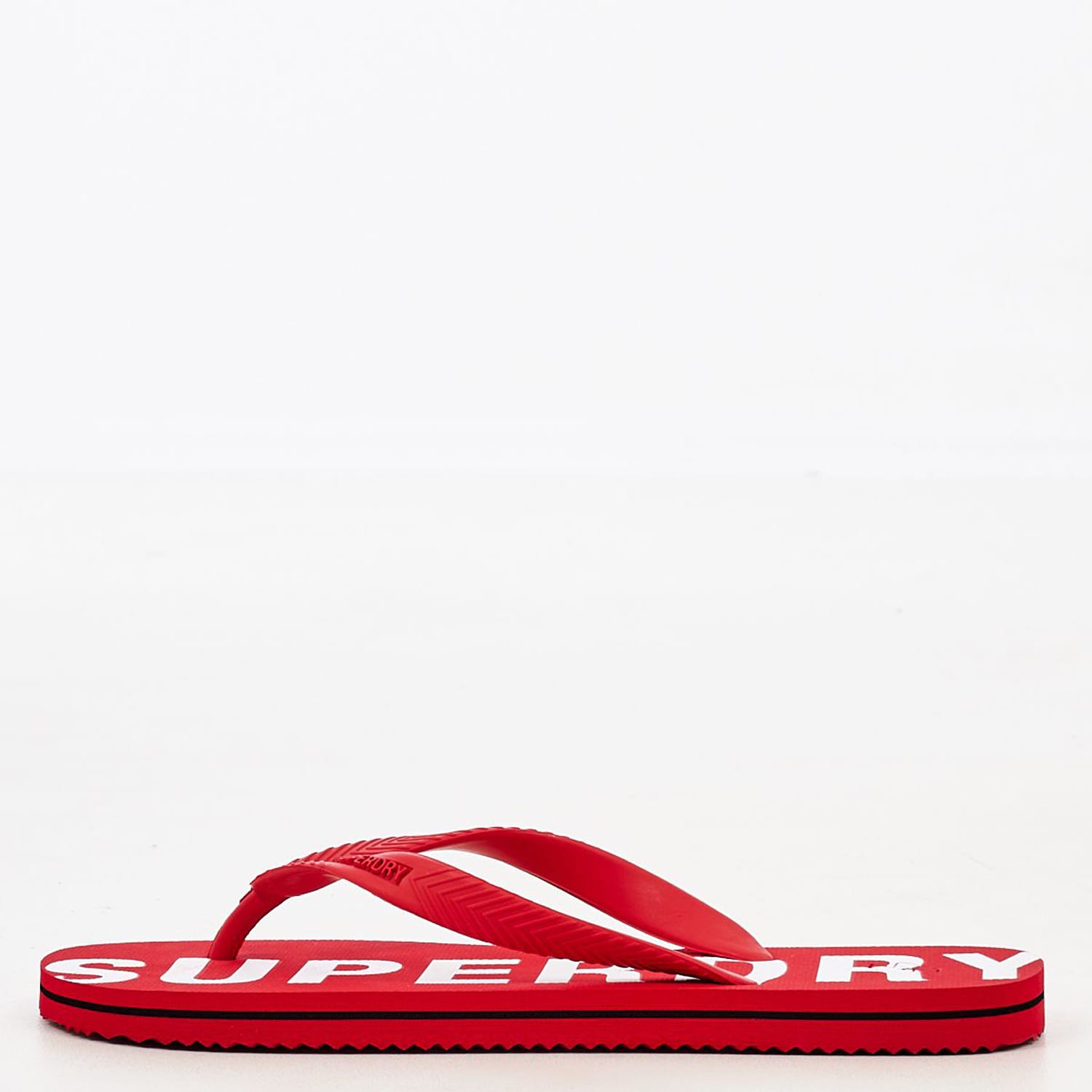 Men Flip Flops & Sandals MF310186A Red Rubber Superdry Men Flip Flops & Sandals MF310186A Red Rubber Superdry