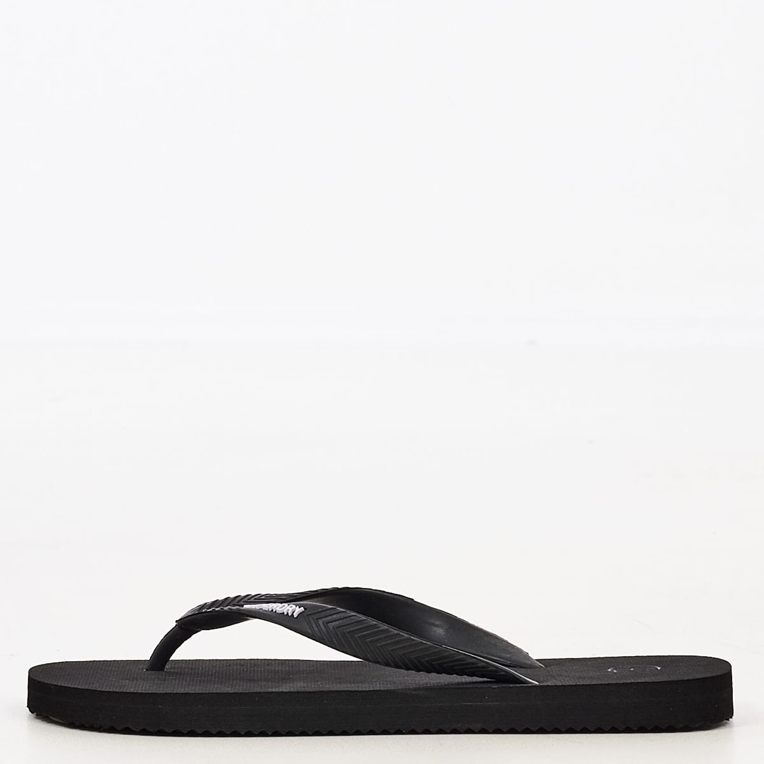Men Flip Flops & Sandals MF310190A Black Rubber Superdry Men Flip Flops & Sandals MF310190A Black Rubber Superdry