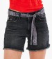 Women Skirts - Shorts Ovin.Shorts Black Cotton Superdry