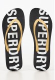 Women Flip Flops & Sandals WF310155A Black Rubber Superdry