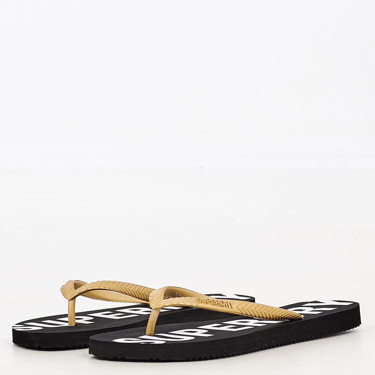 Women Flip Flops & Sandals WF310155A Black Rubber Superdry Women Flip Flops & Sandals WF310155A Black Rubber Superdry