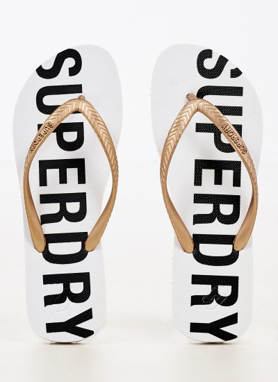 Women Flip Flops & Sandals Slider.Colors White Rubber Pepe Jeans