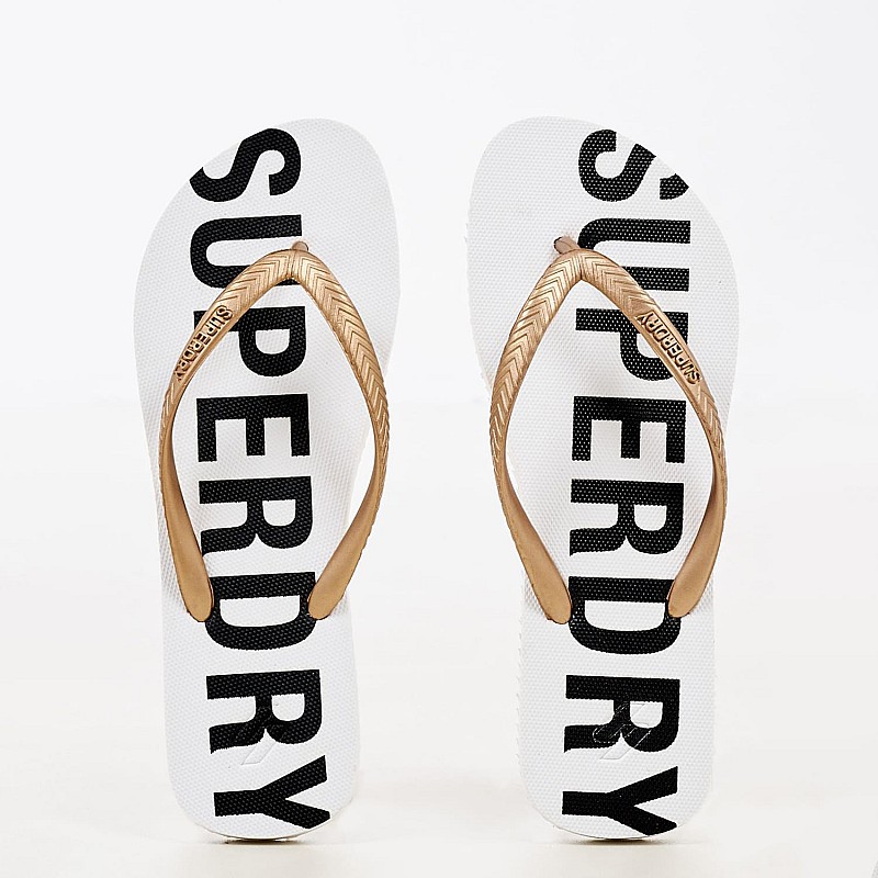 Women Flip Flops & Sandals WF310155A White Rubber Superdry