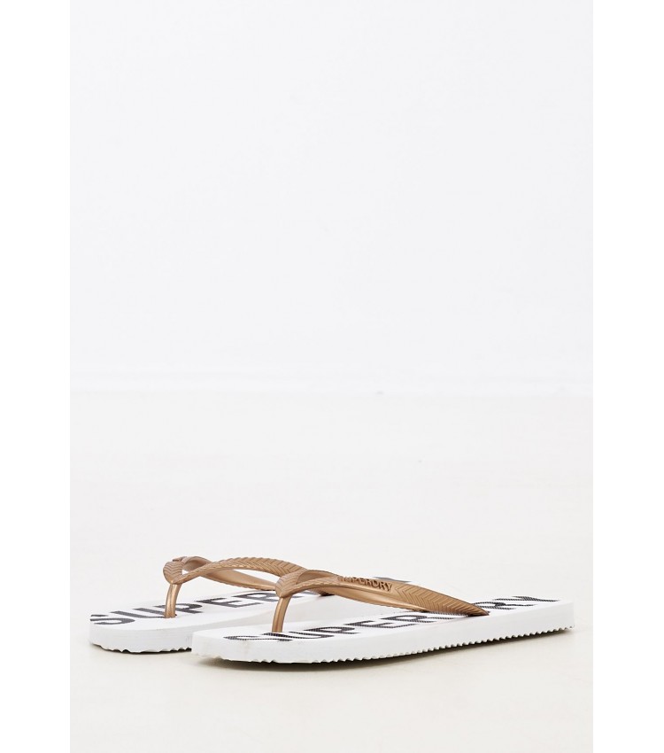 Women Flip Flops & Sandals WF310155A White Rubber Superdry