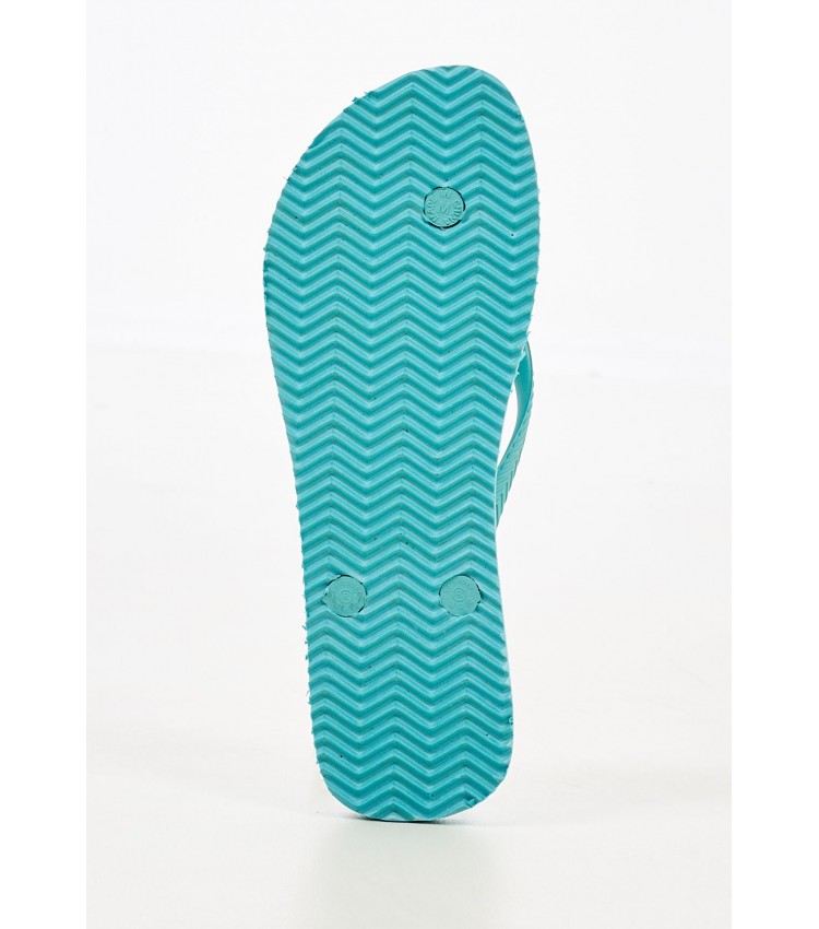 Women Flip Flops & Sandals WF310165A Turquoise Rubber Superdry