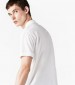 Men T-Shirts L1212 White Cotton Lacoste