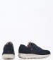 Ανδρικά Παπούτσια Casual 42600 Σκούρο Μπλε Δέρμα Καστόρι Callaghan