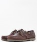 Men Sailing shoes 60505 Brown Leather Callaghan
