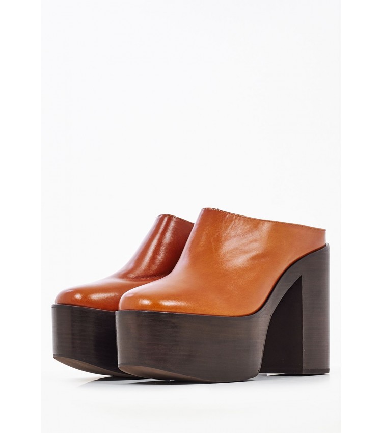 Women Mules Italie Tabba Leather Jeffrey Campbell