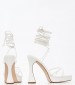 Women Sandals Primadonna White Eco-Leather Jeffrey Campbell