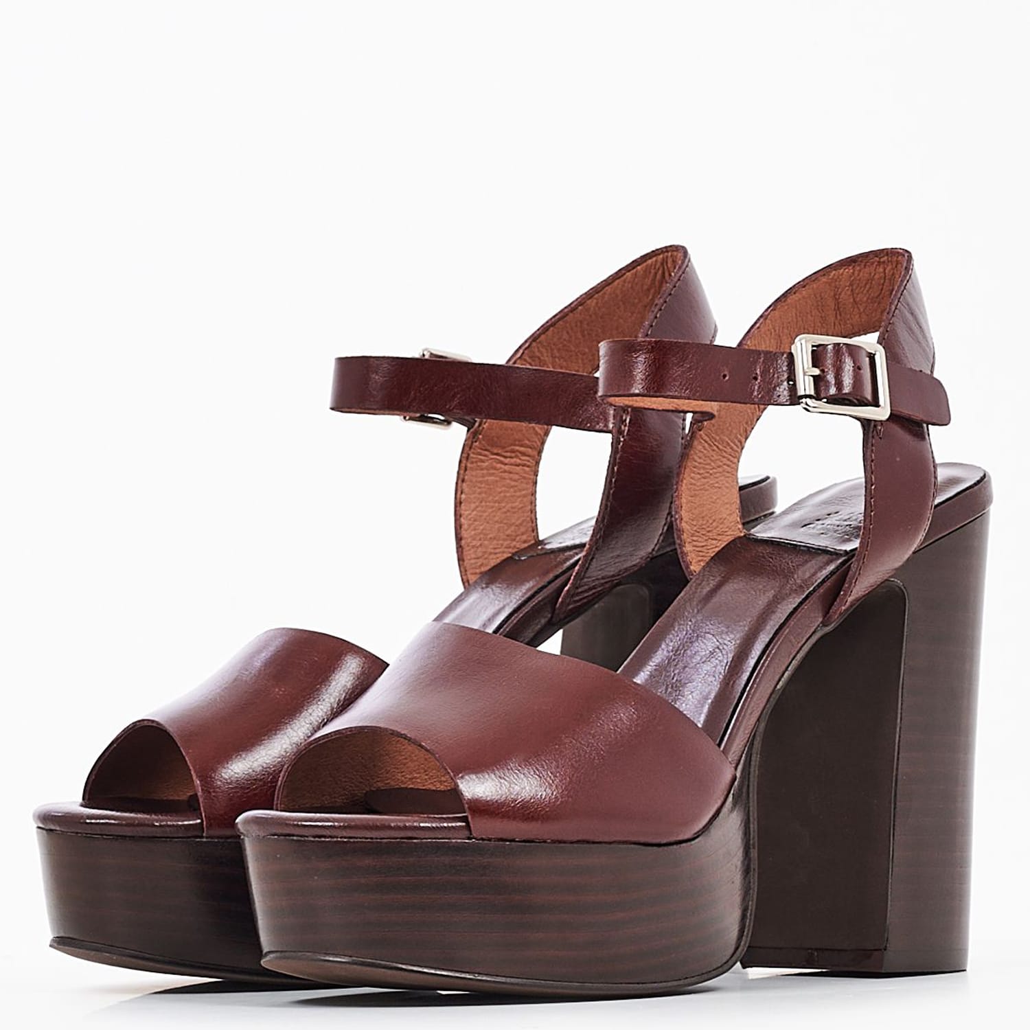 Women Sandals Summers Brown Leather Jeffrey Campbell Women Sandals Summers Brown Leather Jeffrey Campbell