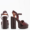 Women Sandals Summers Brown Leather Jeffrey Campbell Women Sandals Summers Brown Leather Jeffrey Campbell
