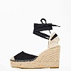 Women Espadrilles Alba50 Black Macarena