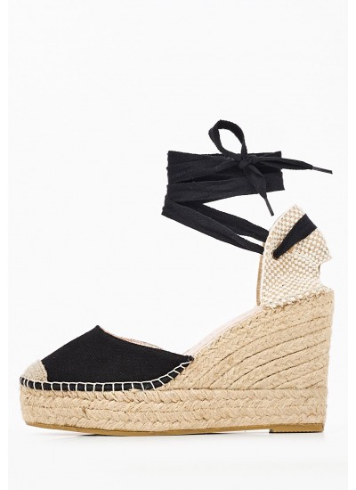 Women Espadrilles Alba50 Black Macarena