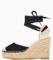 Women Espadrilles Alba50 Black Macarena