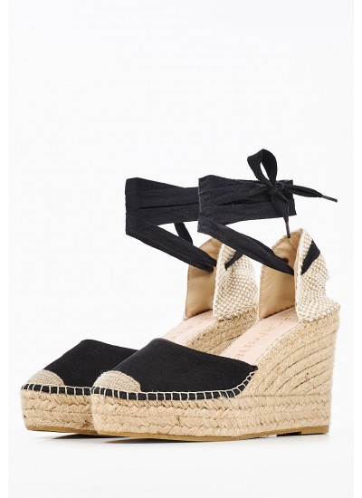 Women Espadrilles Alba50 Black Macarena