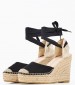 Women Espadrilles Alba50 Black Macarena