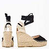 Women Espadrilles Alba50 Black Macarena