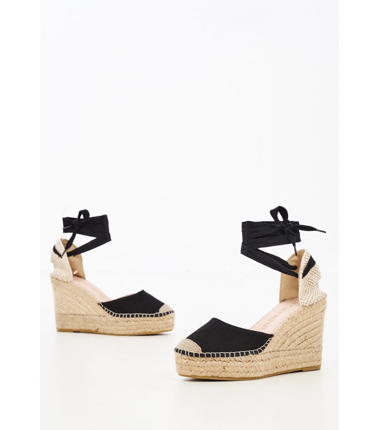 Women Espadrilles Alba50 Black Macarena