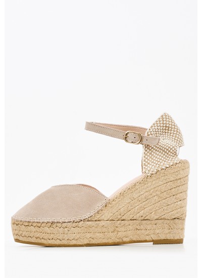 Women Espadrilles Alba6 Beige Buckskin Macarena