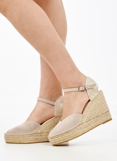 Women Espadrilles Alba6 Beige Buckskin Macarena