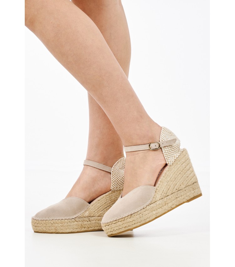 Women Espadrilles Alba6 Beige Buckskin Macarena