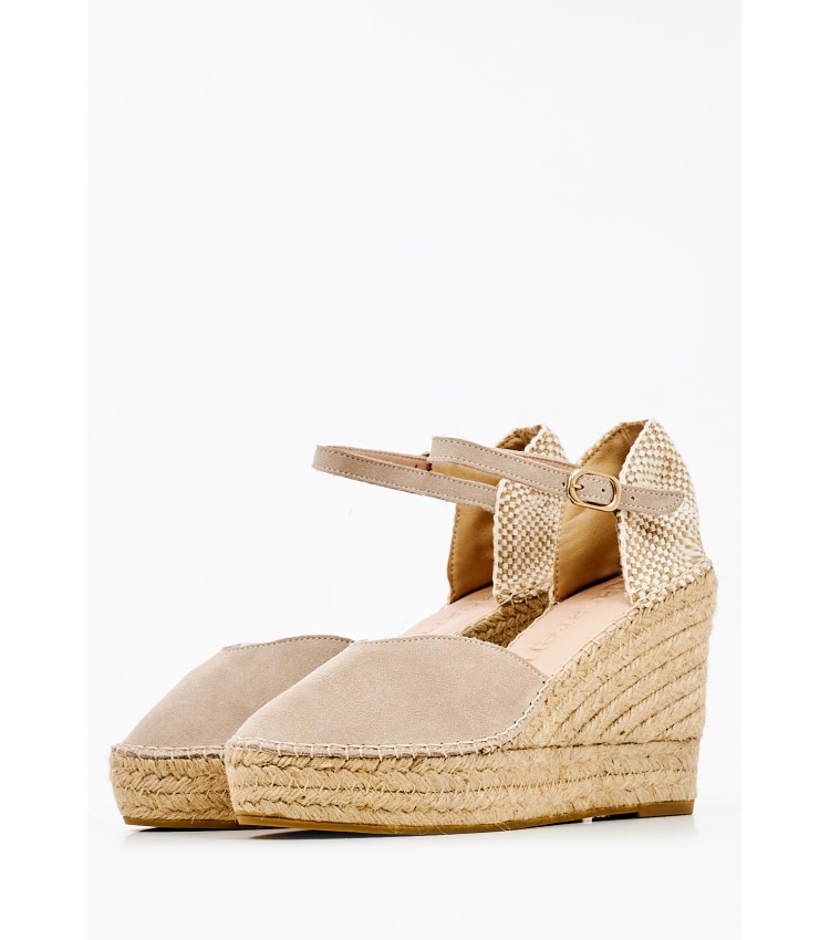 Women Espadrilles Alba6 Beige Buckskin Macarena