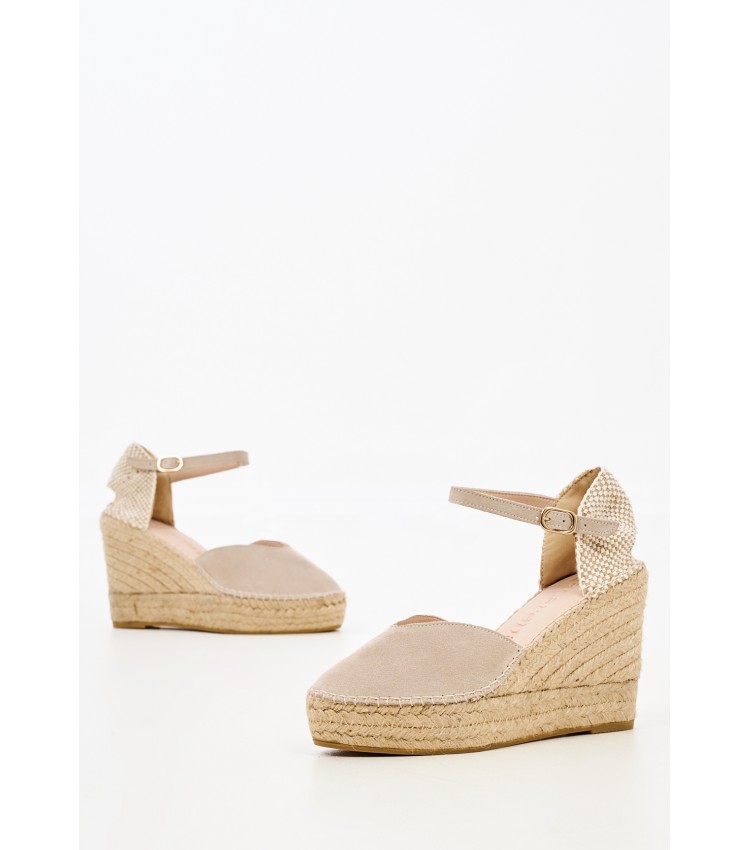 Women Espadrilles Alba6 Beige Buckskin Macarena