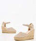 Women Espadrilles Alba6 Beige Buckskin Macarena