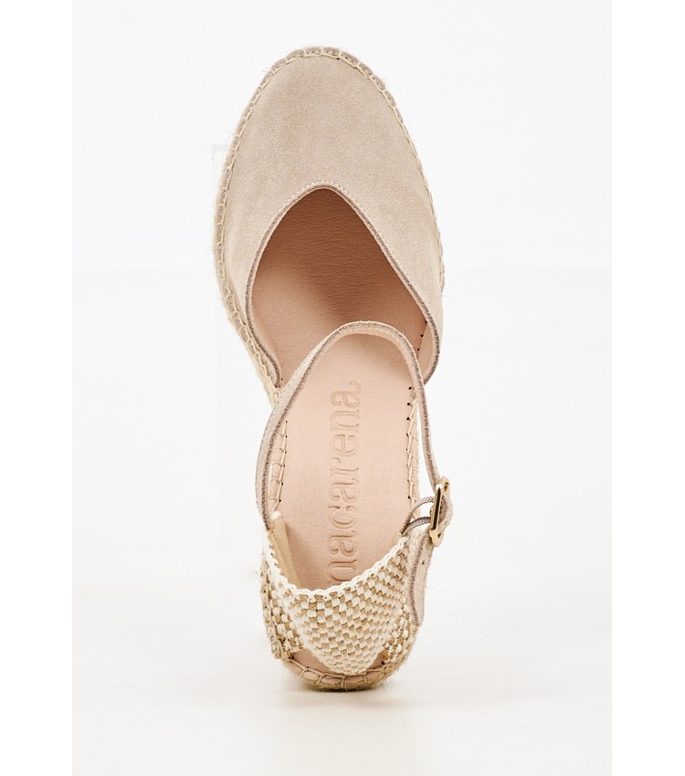 Women Espadrilles Alba6 Beige Buckskin Macarena