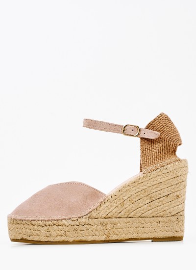 Women Espadrilles Alba6 Nude Buckskin Macarena