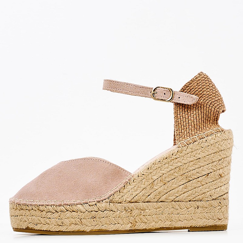 Women Espadrilles Alba6 Nude Buckskin Macarena