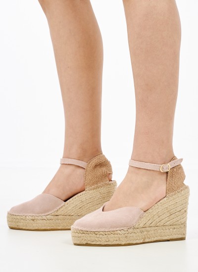 Women Espadrilles Alba6 Nude Buckskin Macarena