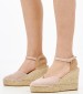 Women Espadrilles Alba6 Nude Buckskin Macarena