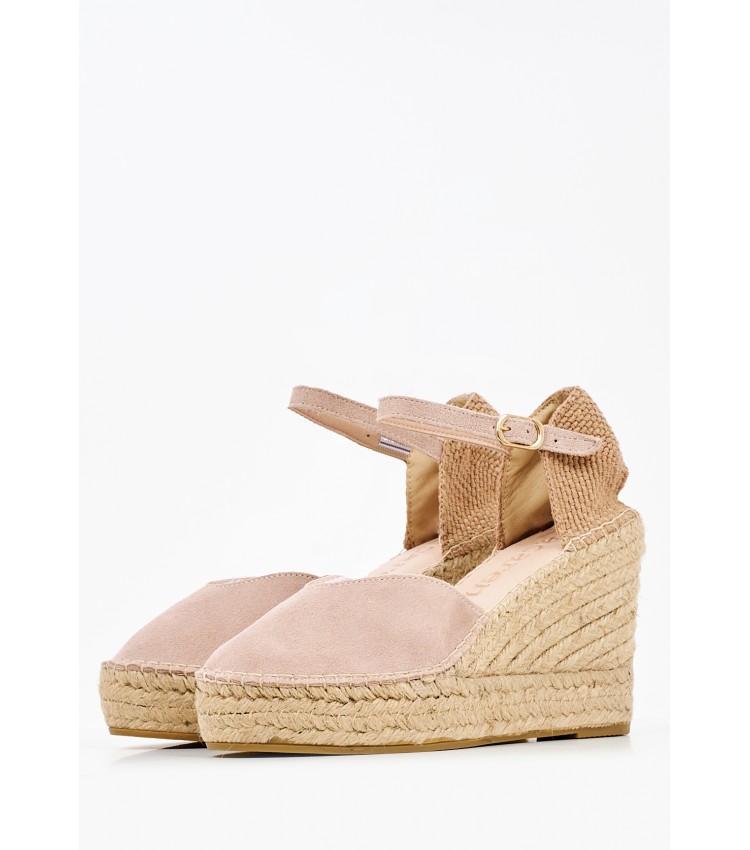 Women Espadrilles Alba6 Nude Buckskin Macarena