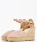 Women Espadrilles Alba6 Nude Buckskin Macarena