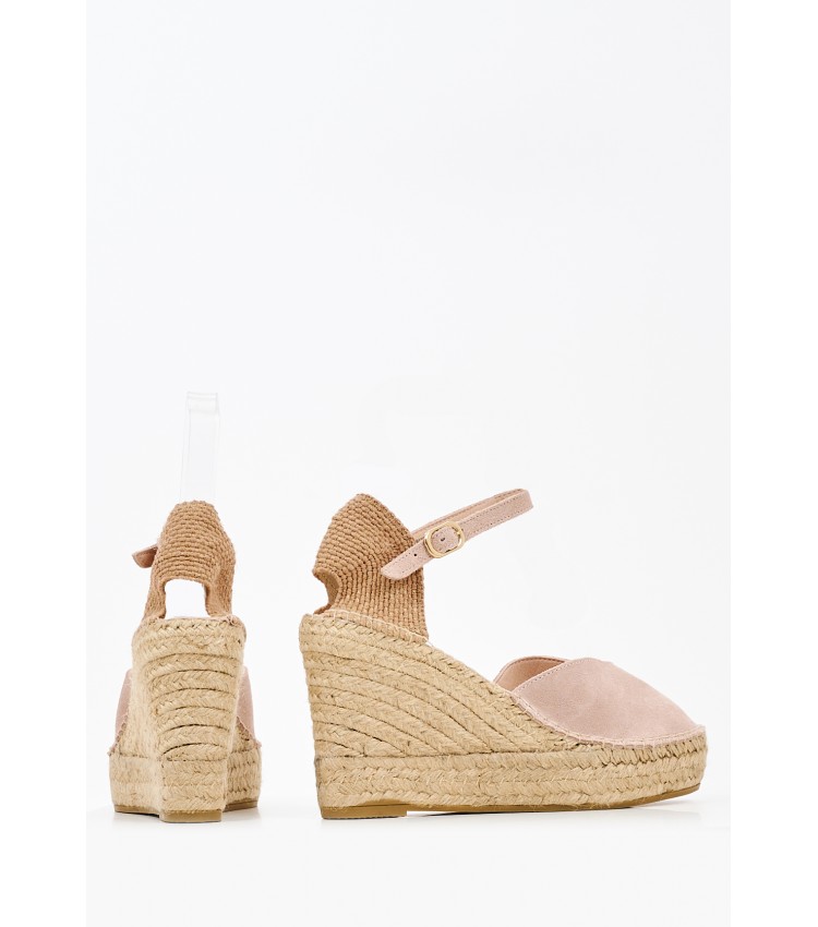 Women Espadrilles Alba6 Nude Buckskin Macarena