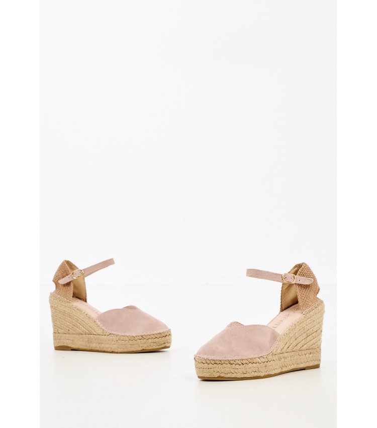 Women Espadrilles Alba6 Nude Buckskin Macarena