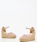 Women Espadrilles Alba6 Nude Buckskin Macarena